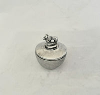 Butter dish, individual, inverted shape