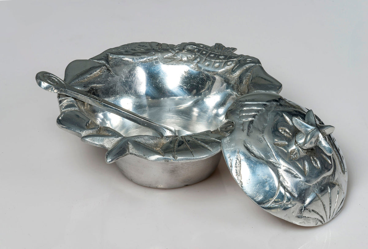 Simpli Simbi Bowl, Sugar with spoon and lid – Simpli Simbi